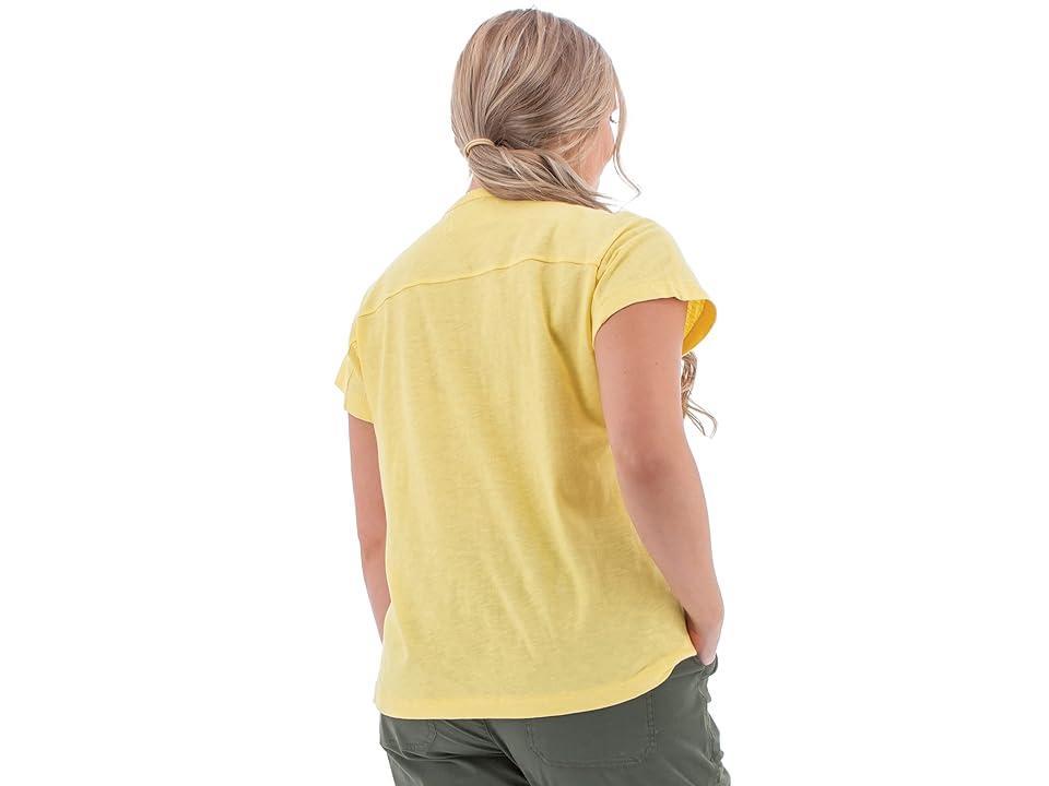 Aventura Clothing Reece Top (Custard) Women's Clothing Product Image