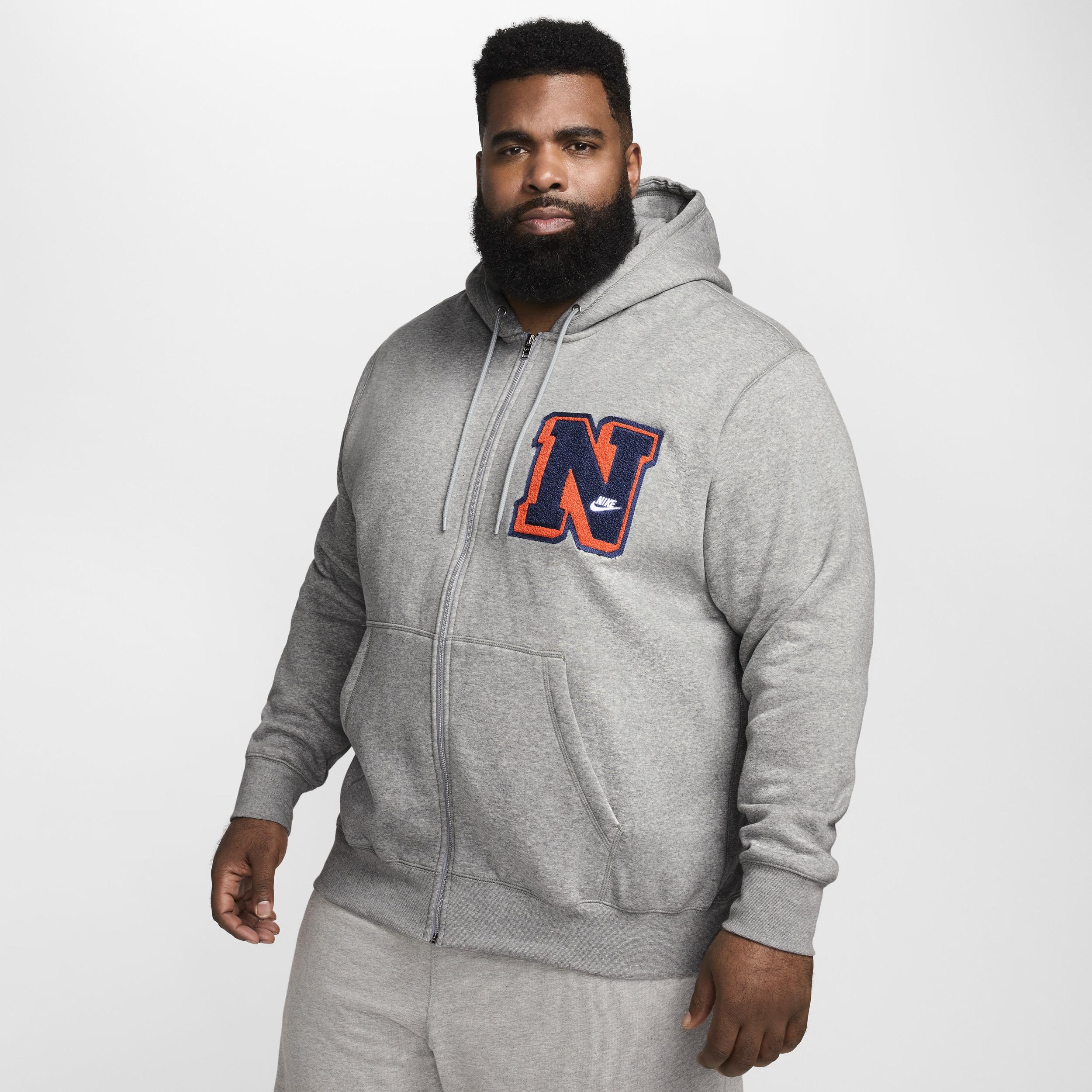 Nike Men's Club Fleece Full-Zip Hoodie Product Image