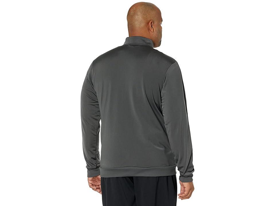 adidas Essentials 3-Stripes Tricot Track Jacket (Dark Grey/Solid Grey/Black) Men's Coat Product Image