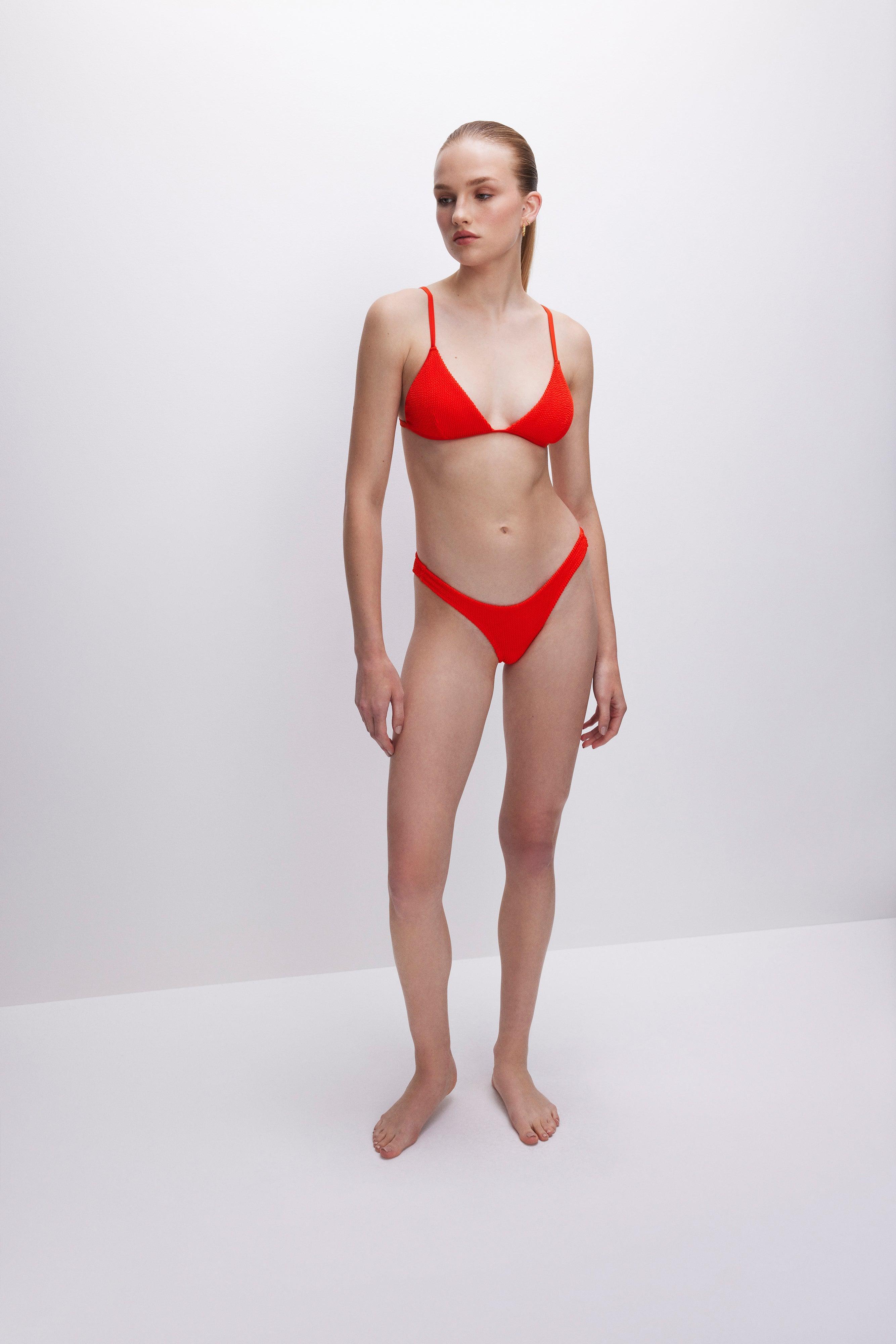 ALWAYS FITS CLASSIC BIKINI BOTTOM | BRIGHT POPPY 002 Product Image