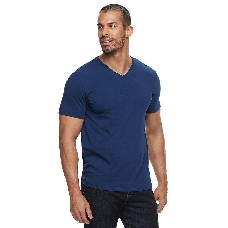 Mens Apt. 9 Premier Flex V-Neck Tee Product Image