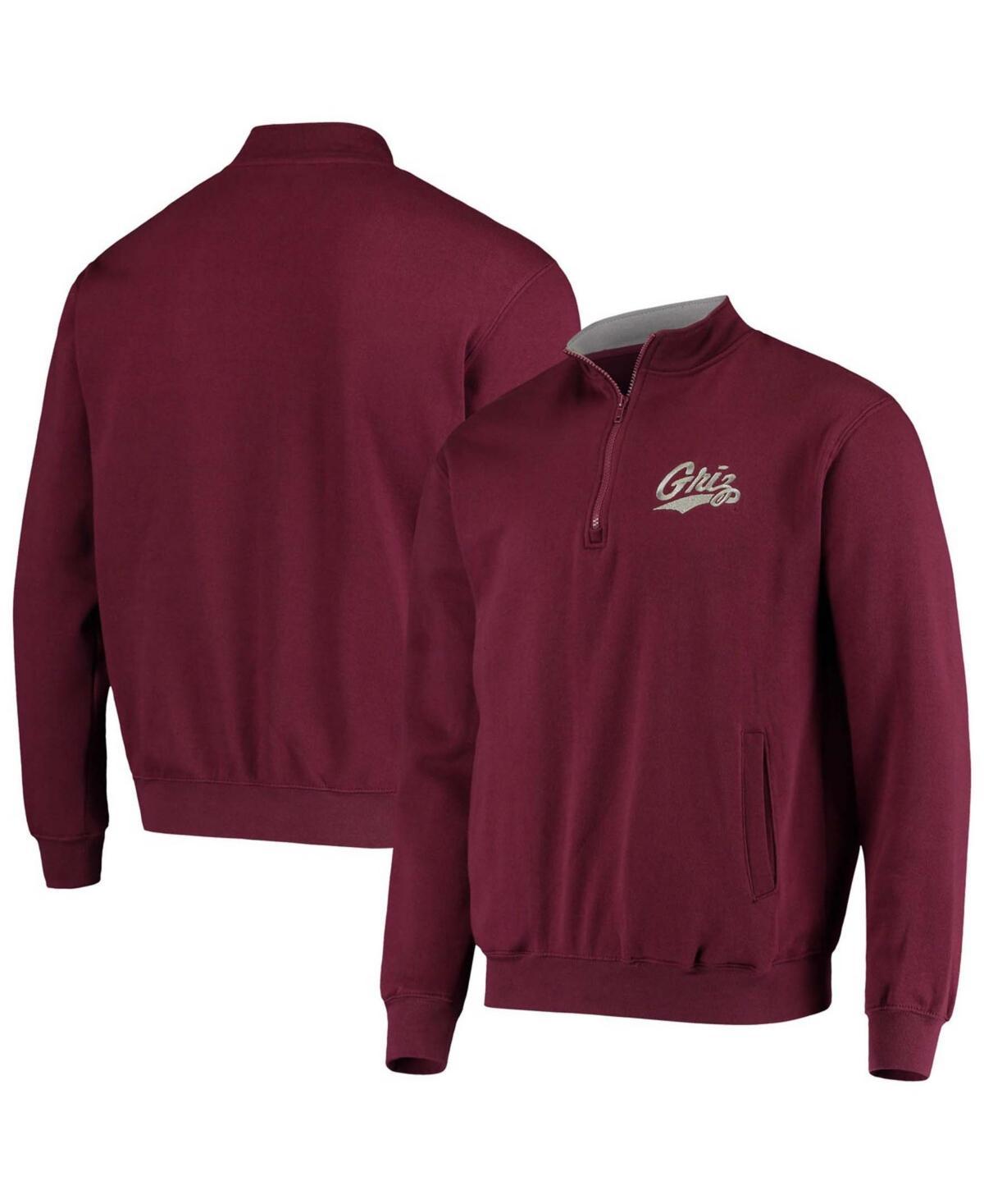 Mens Maroon Montana Grizzlies Tortugas Logo Quarter-Zip Jacket Product Image