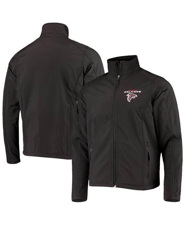 Men's Dunbrooke Black Atlanta Falcons Sonoma Softshell Full-Zip Jacket Product Image