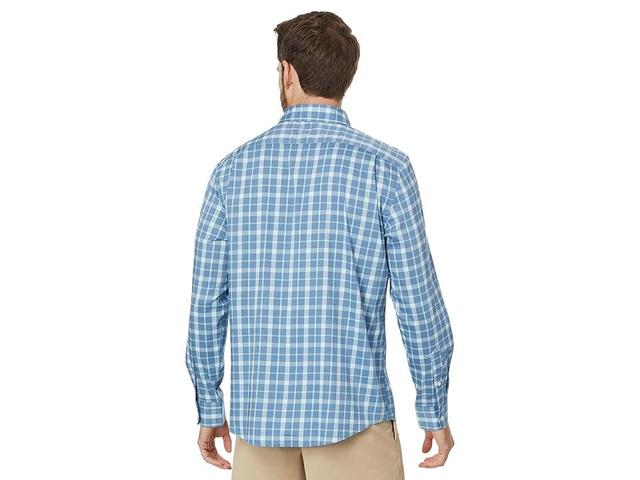 Faherty The Movement Shirt Classic Fit (Cream Blue Clover) Men's Jacket Product Image