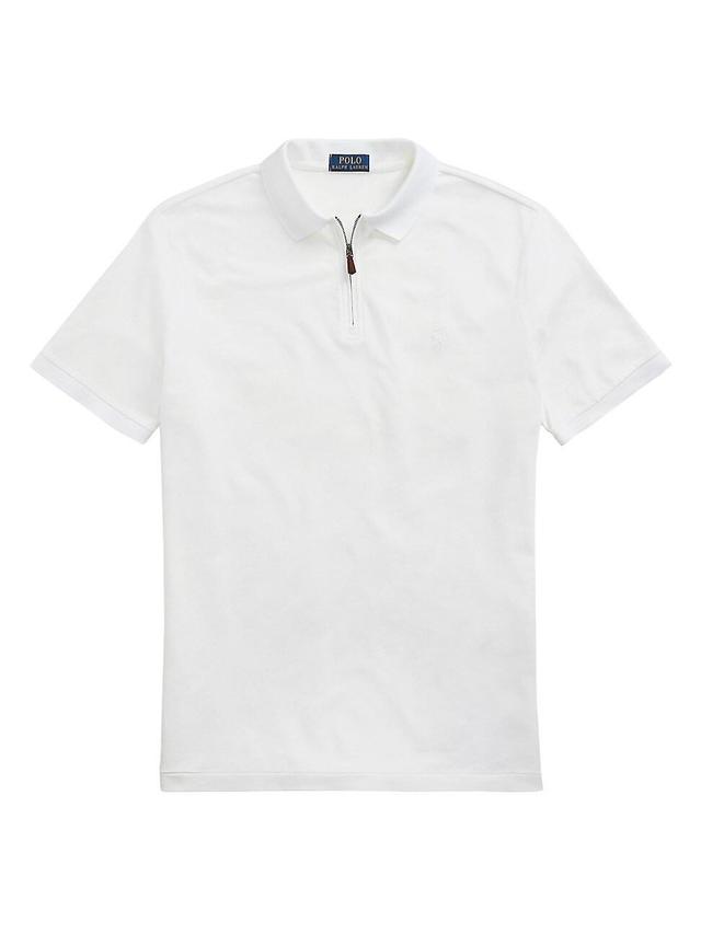 Mens Cotton Polo Shirt Product Image