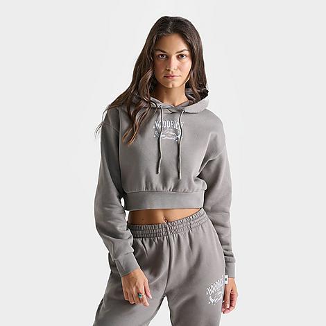 Hoodrich Womens Shadow Cropped BH Hoodie Product Image