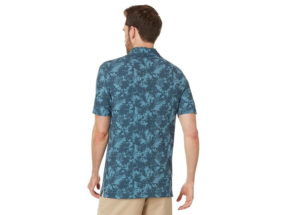 TravisMathew Featherweight Please (Dark Teal) Men's Short Sleeve Knit Product Image