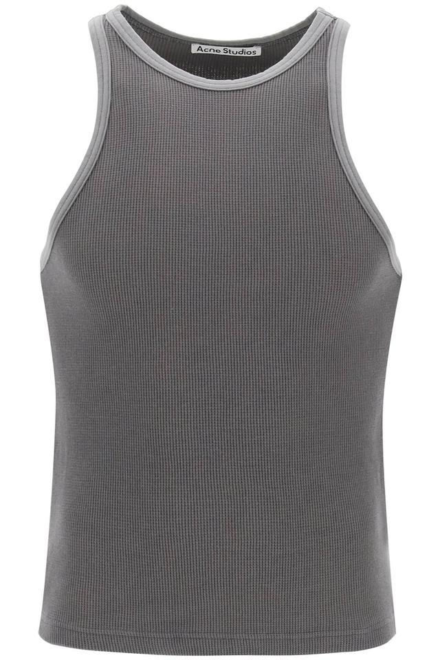 ACNE STUDIOS Cotton Waffle Tank Top Product Image