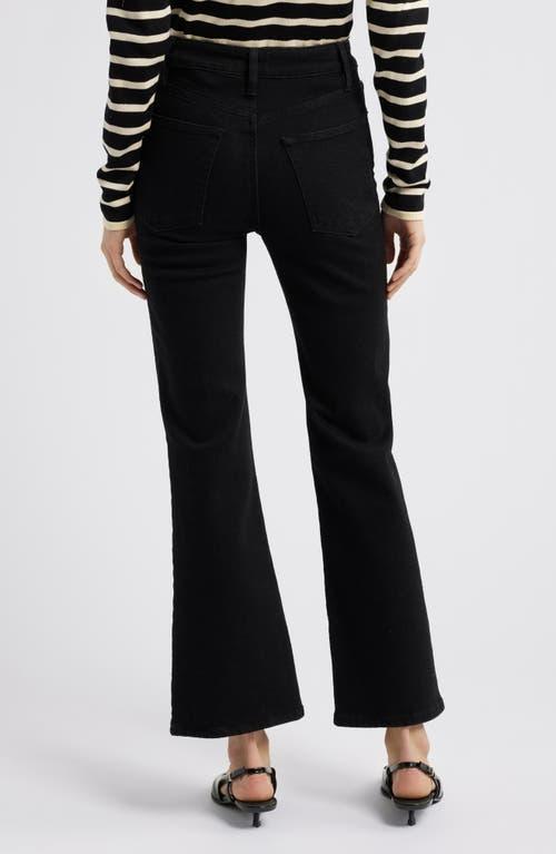 FRAME Le Easy Flare Jeans In Black Product Image