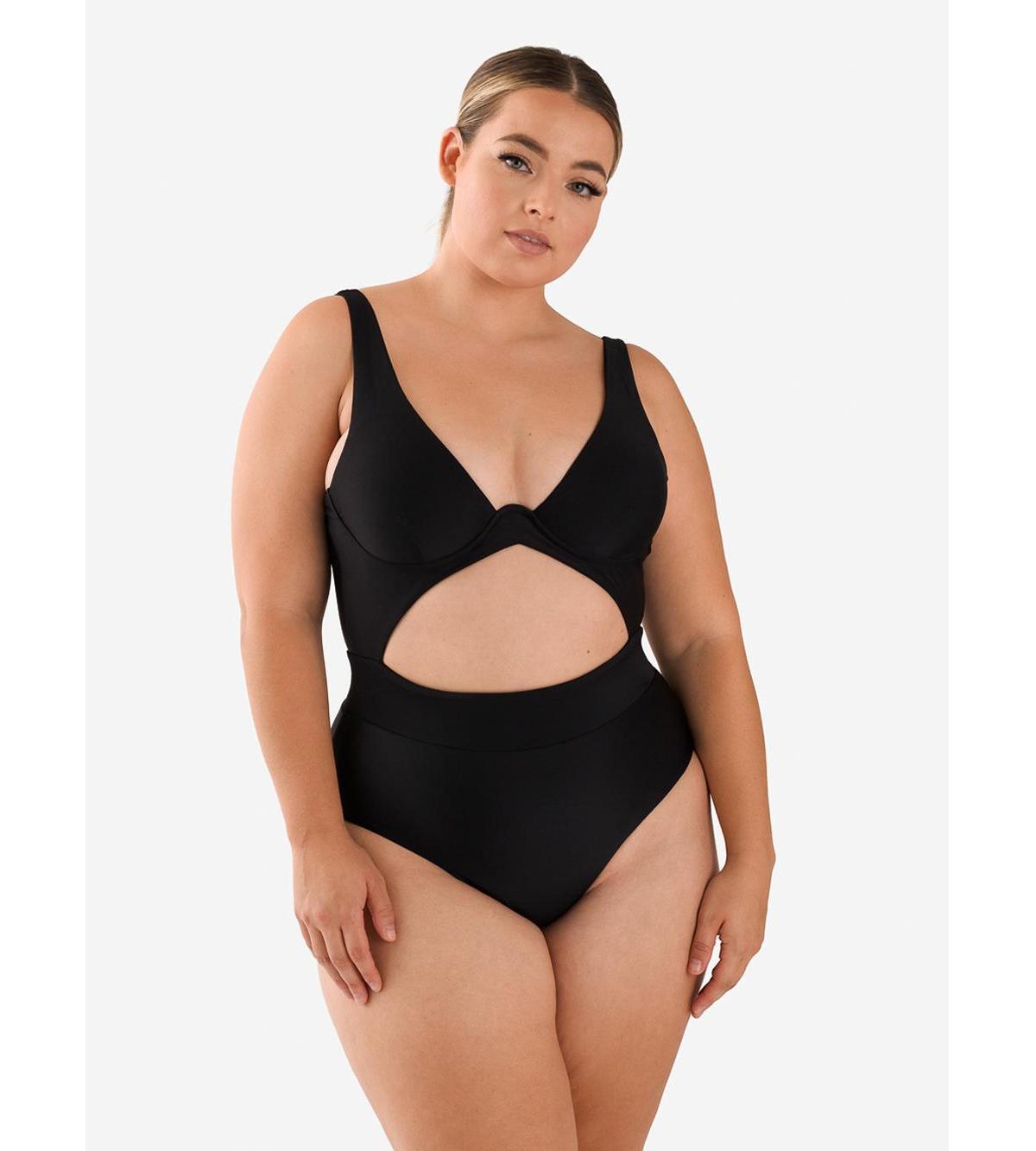 Womens Peace One-Piece Swimsuit Product Image