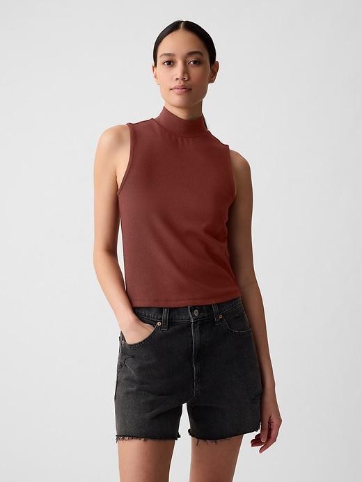 Modern Mockneck Tank Top Product Image