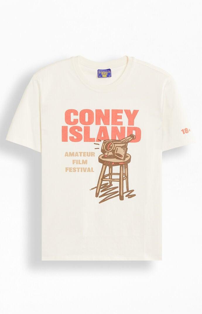 Coney Island Picnic Mens Film Fest T-Shirt Product Image