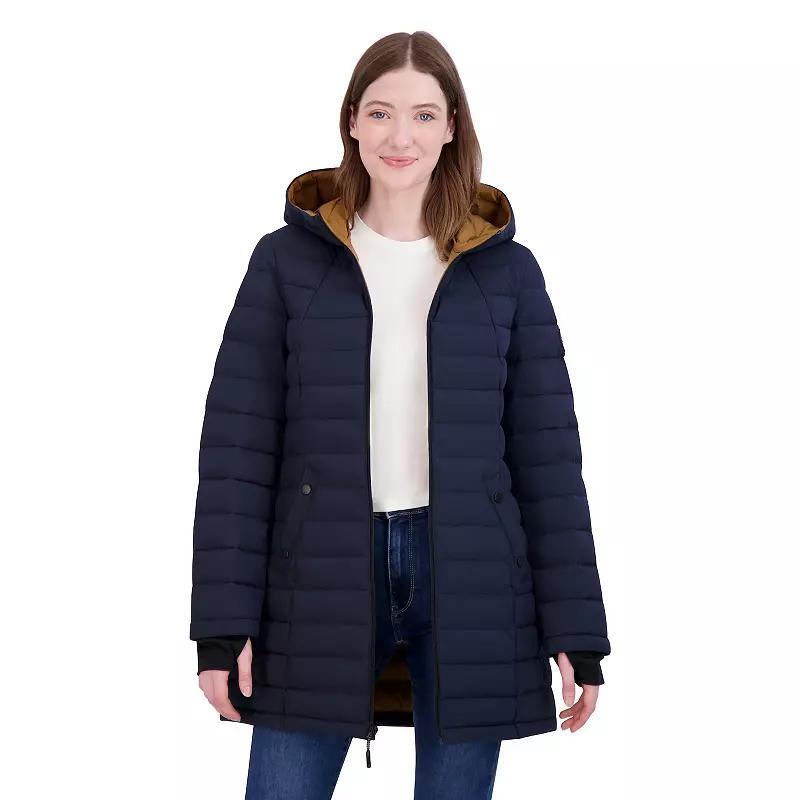 Womens Halitech Midweight Jacket Marine Blue Product Image