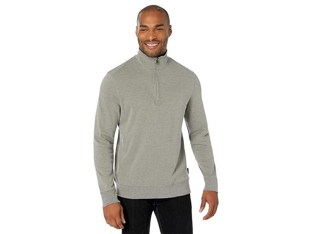 Nautica Navtech 1/4 Zip Sweater (Stone Grey Heather) Men's Clothing Product Image