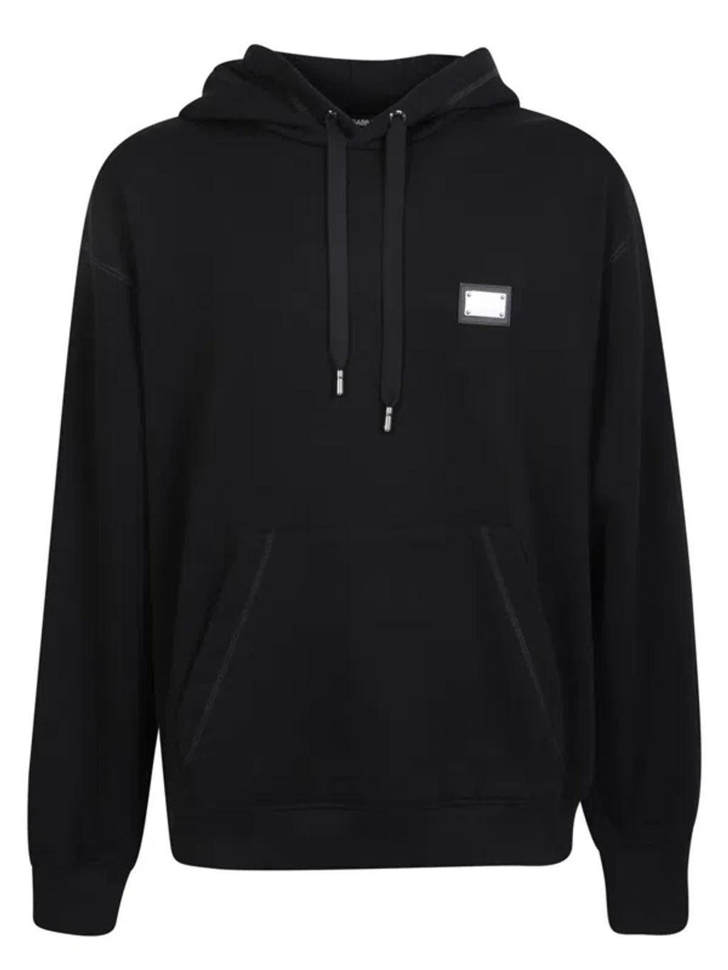 Logo-patch Hoodie In Black Product Image