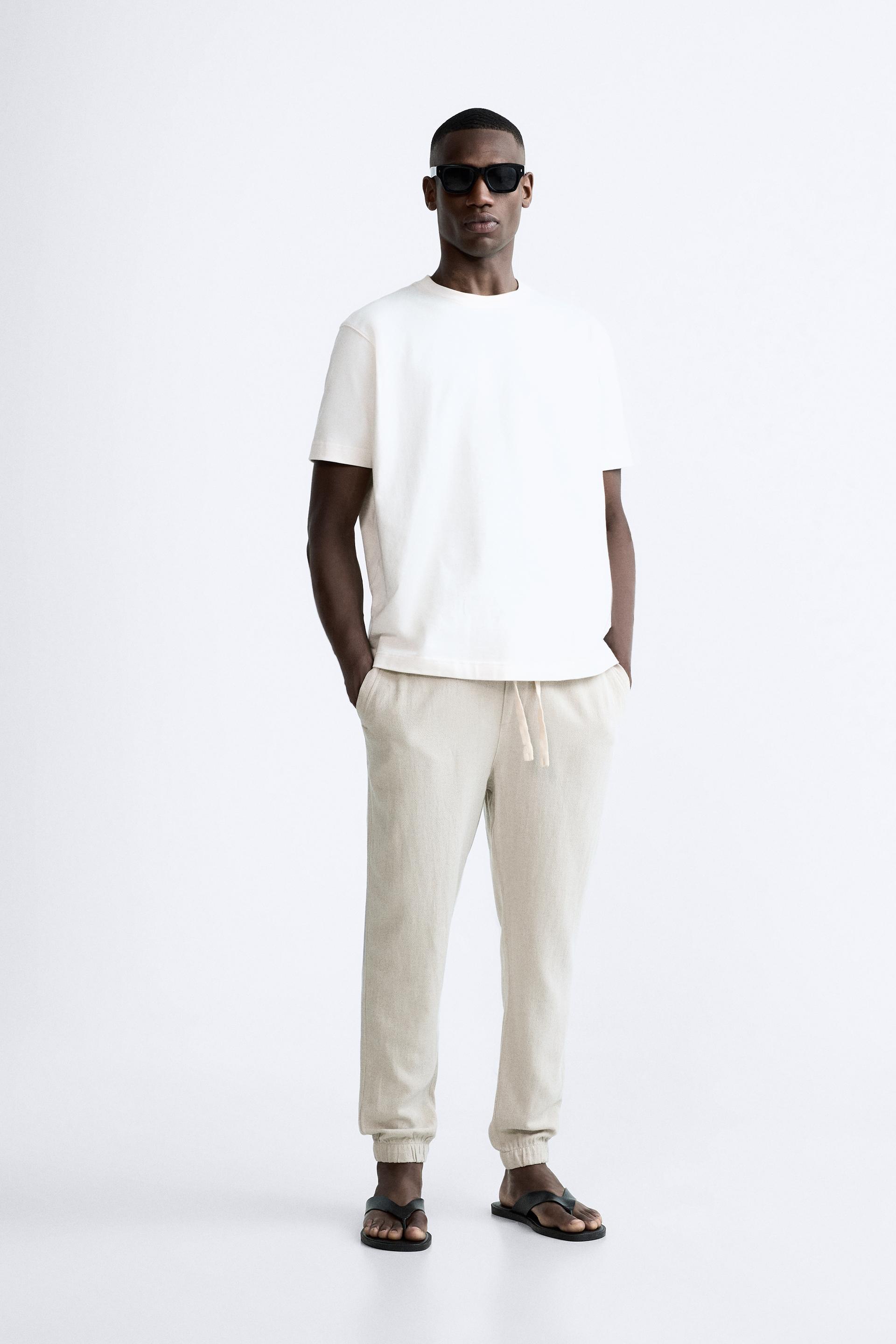 VISCOSE - LINEN PANTS Product Image