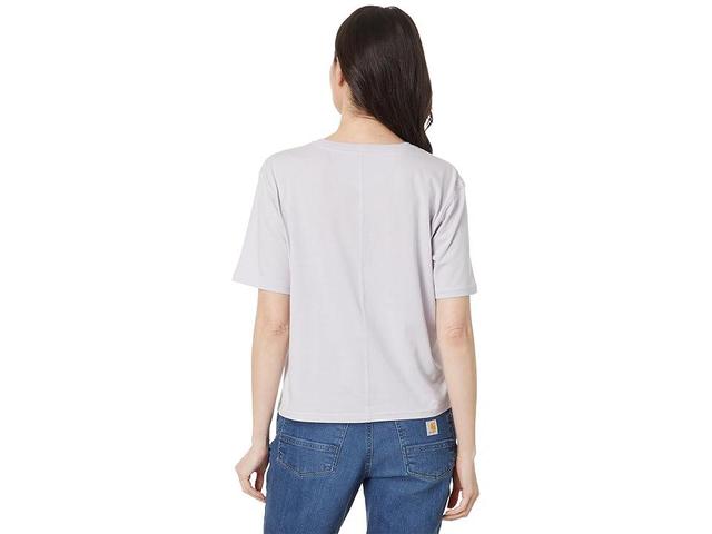 Carhartt Loose Fit Lightweight Short Sleeve Carhartt Graphic T-Shirt (Lilac Haze) Women's Clothing Product Image