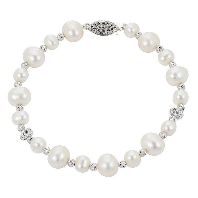 PearLustre by Imperial Freshwater Cultured Pearl Bracelet, Womens Sterling Product Image