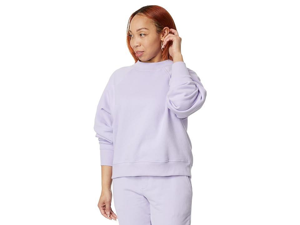 LABEL Go-To Crew (Lavender) Women's Sweatshirt Product Image