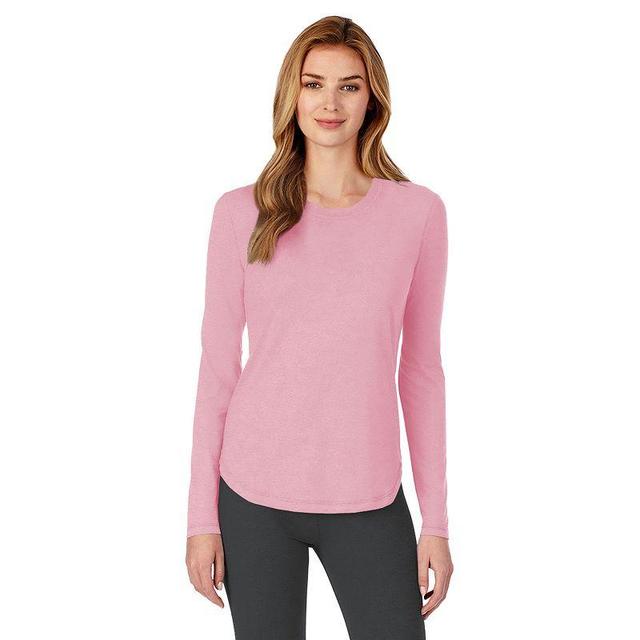 Womens Cuddl Duds Under Scrubs Crewneck Top Product Image