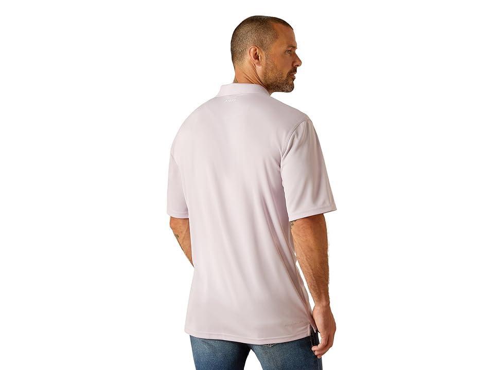 Ariat Tek Polo (Tranquil ) Men's Short Sleeve Pullover Product Image