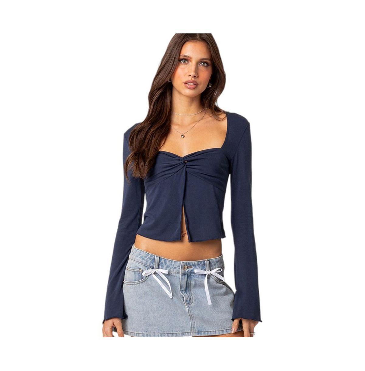 Womens Maxine twist front top Product Image