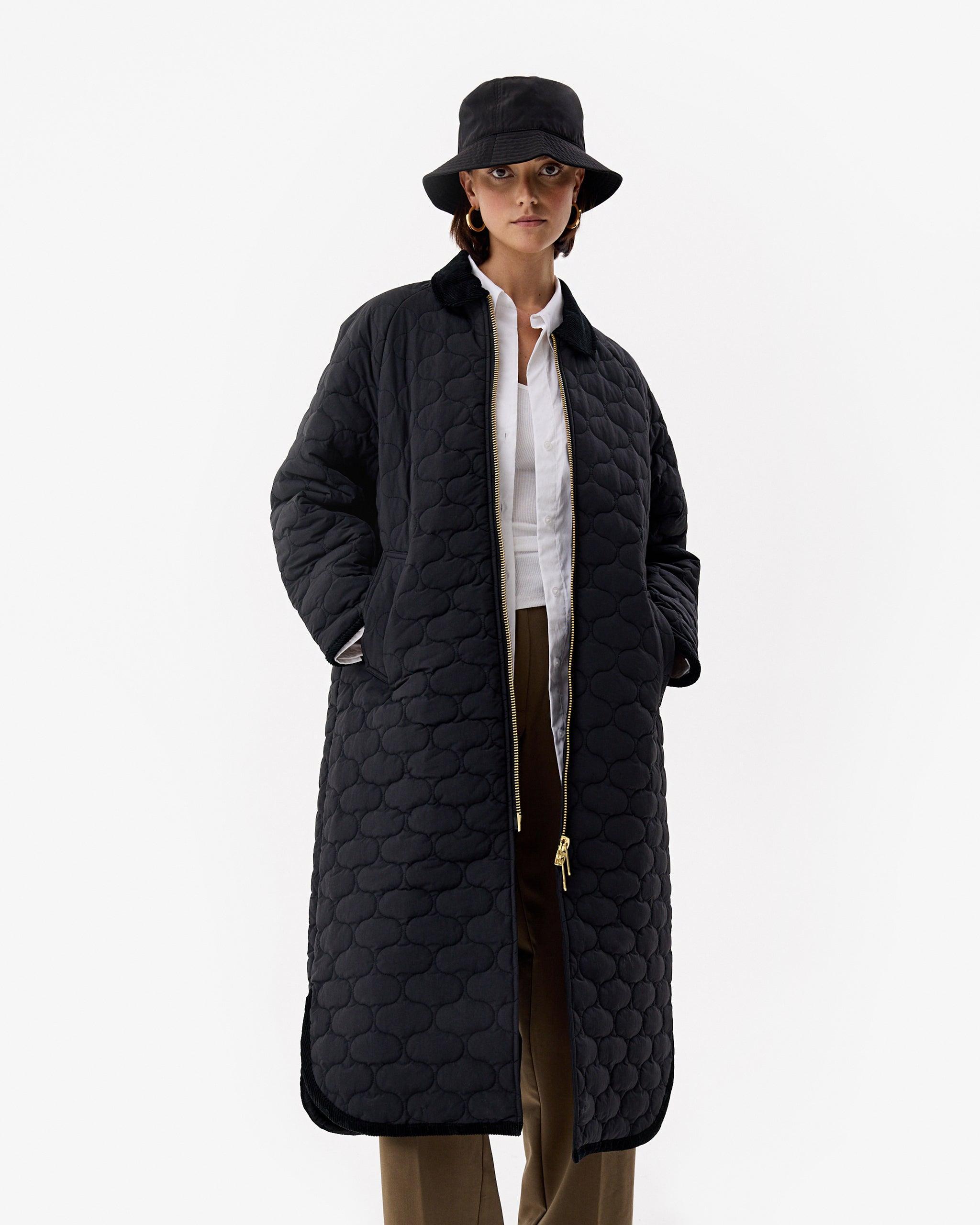 Fionn Long Quilted Coat Female Product Image