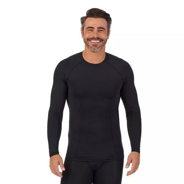 Mens Cuddl Duds Heavyweight Lite Compression Performance Base Layer Long Sleeve Crew Top Product Image