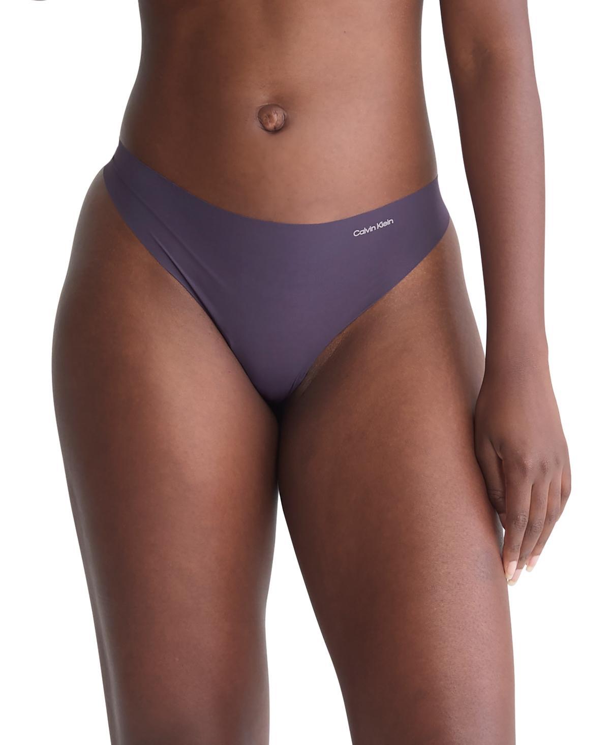 Calvin Klein Womens Invisibles Thong Underwear D3428 Product Image