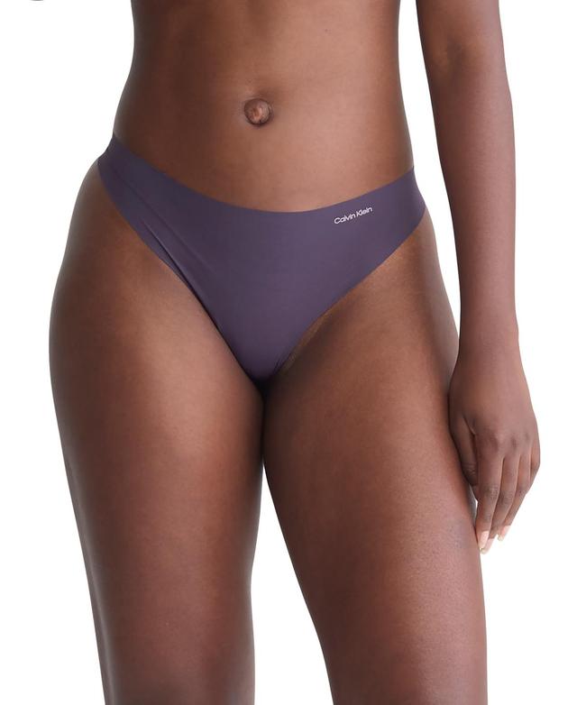 Womens Calvin Klein Invisibles Thong Panty D3428 Product Image