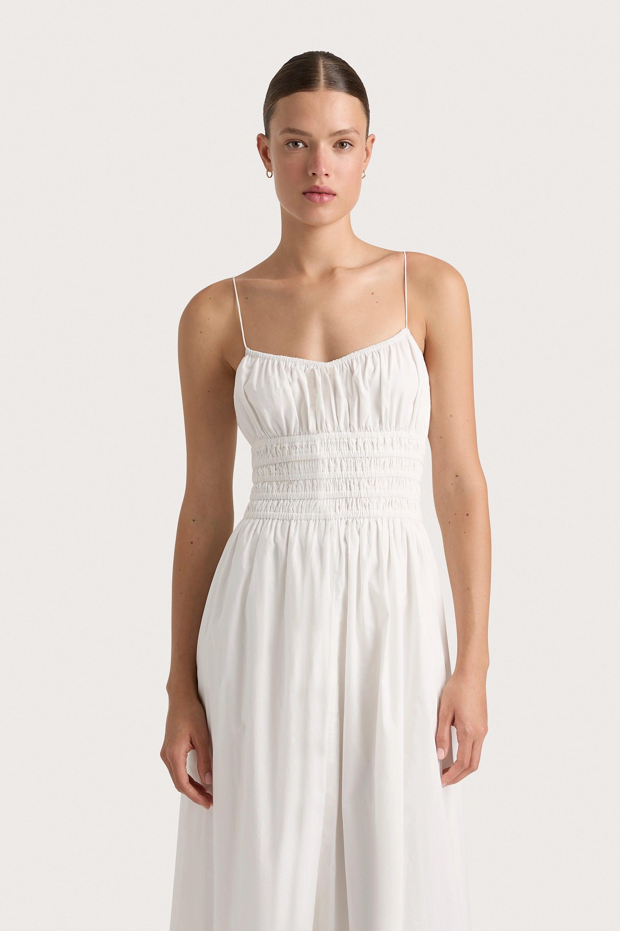 Baia Maxi Dress White Product Image