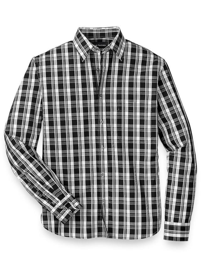 Cotton Plaid Casual Shirt Product Image