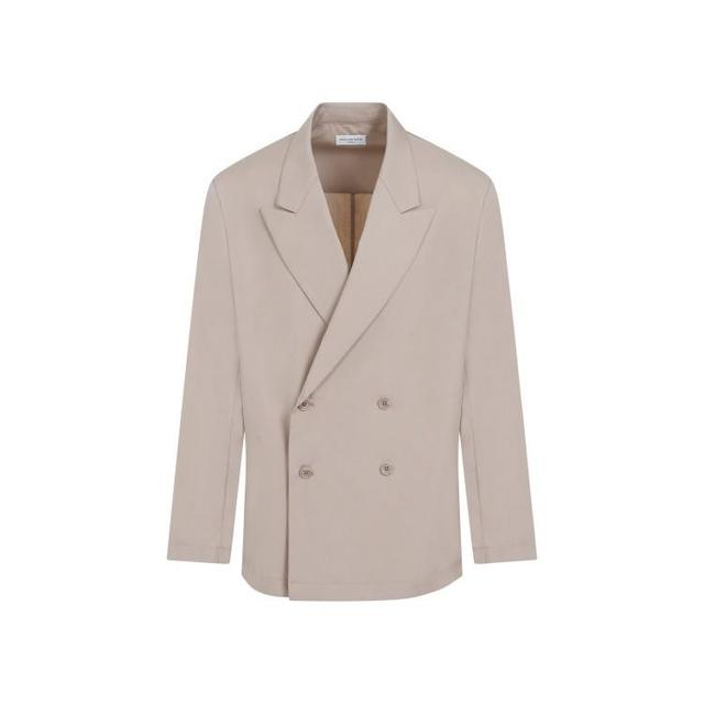 DRIES VAN NOTEN Cotton Jacket In Pink Product Image