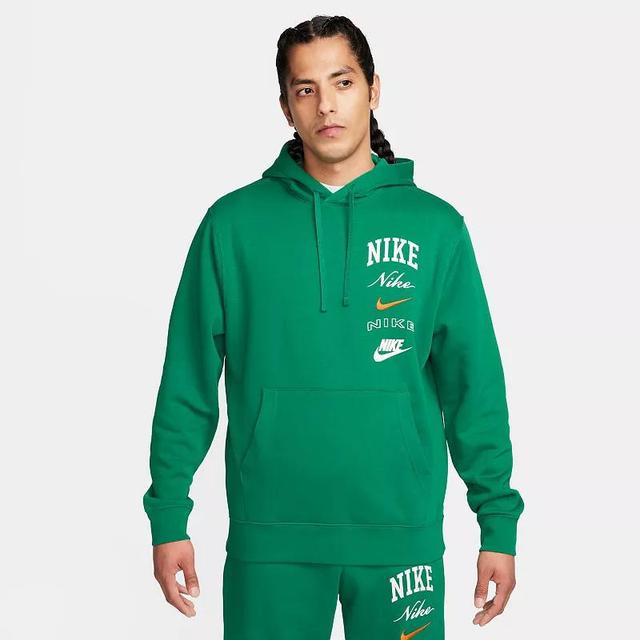 Big & Tall Nike Club Fleece Hoodie, Mens Product Image