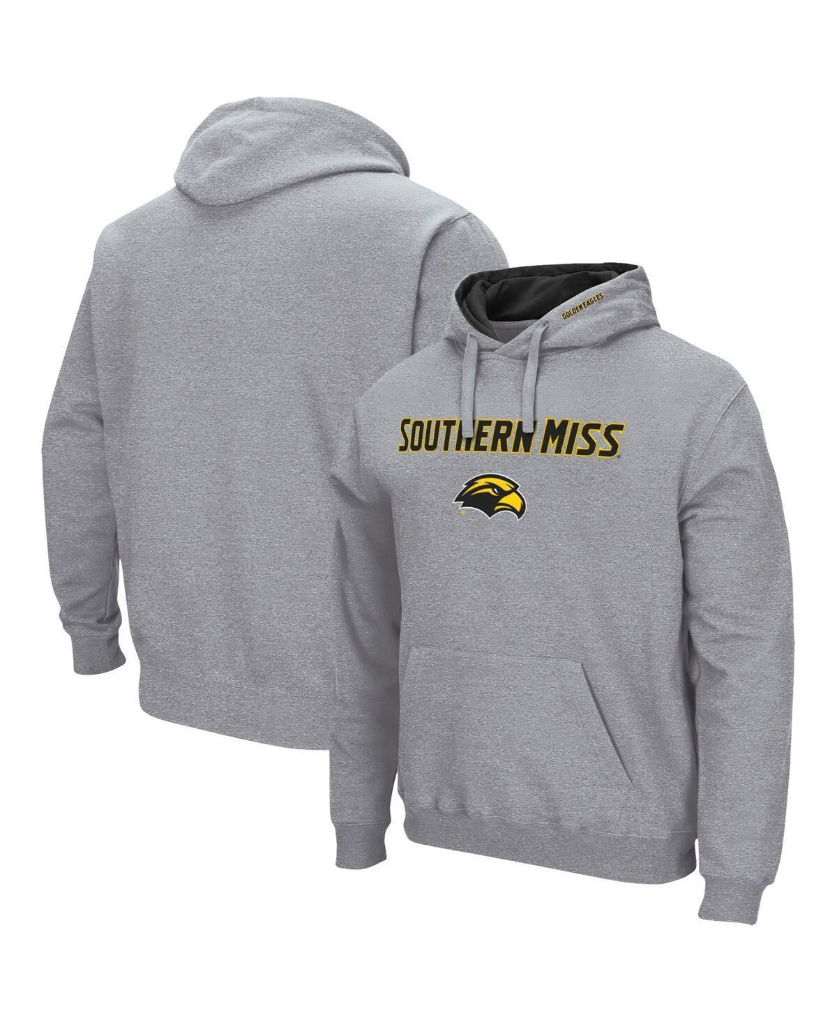 Colosseum Mens Southern Miss Golden Eagles Arch and Logo Pullover Hoodie Product Image