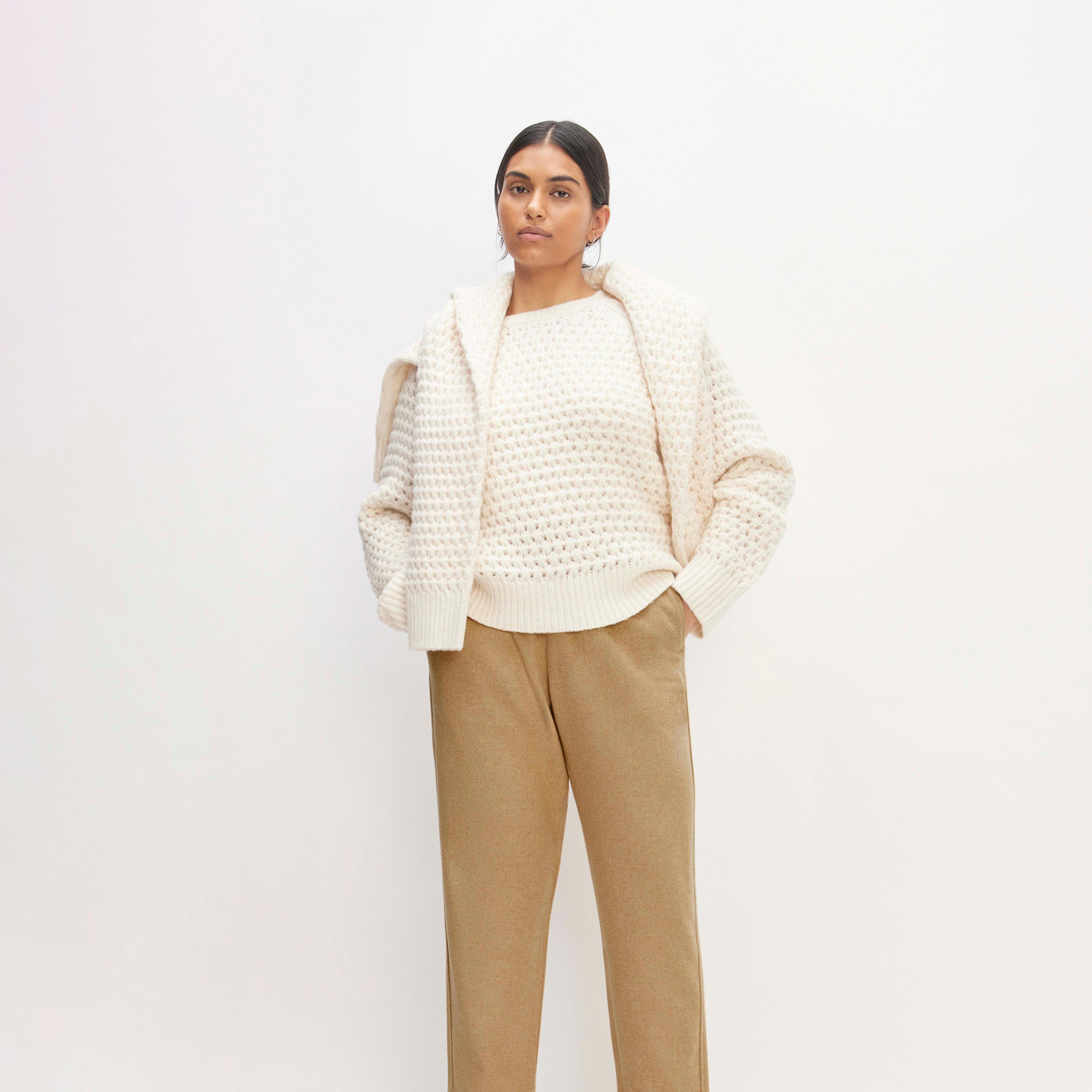 The Wool Flannel Pull-On Pant Product Image