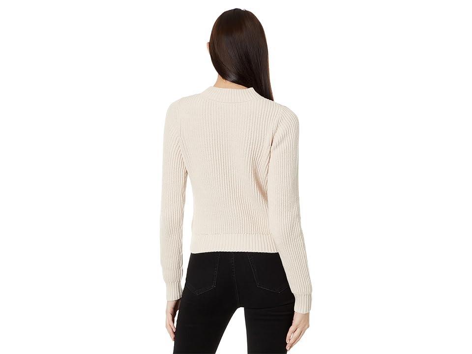 Michael Stars Barb Popover Sweater (Cement) Women's Sweater Product Image