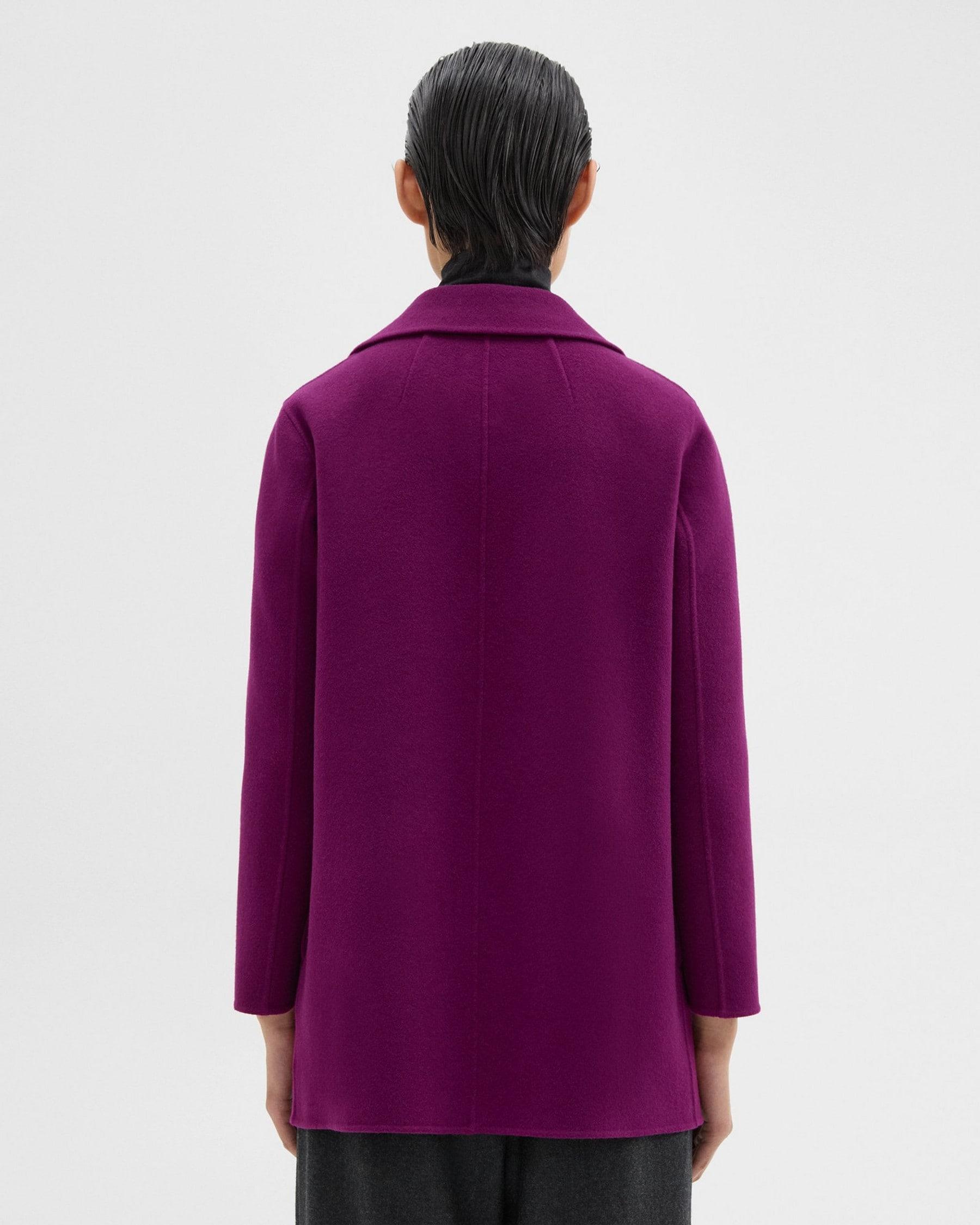 Clairene Jacket in Double-Face Wool-Cashmere Product Image