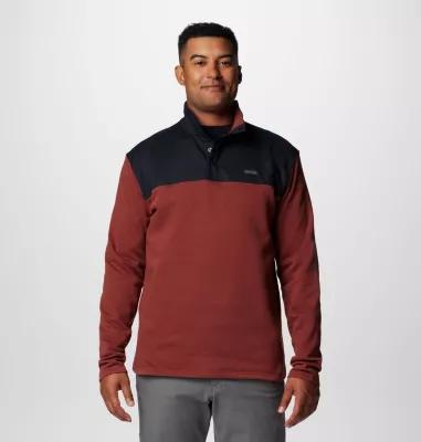 Columbia Men's Pitchstone Overlay Half Snap Pullover- Product Image