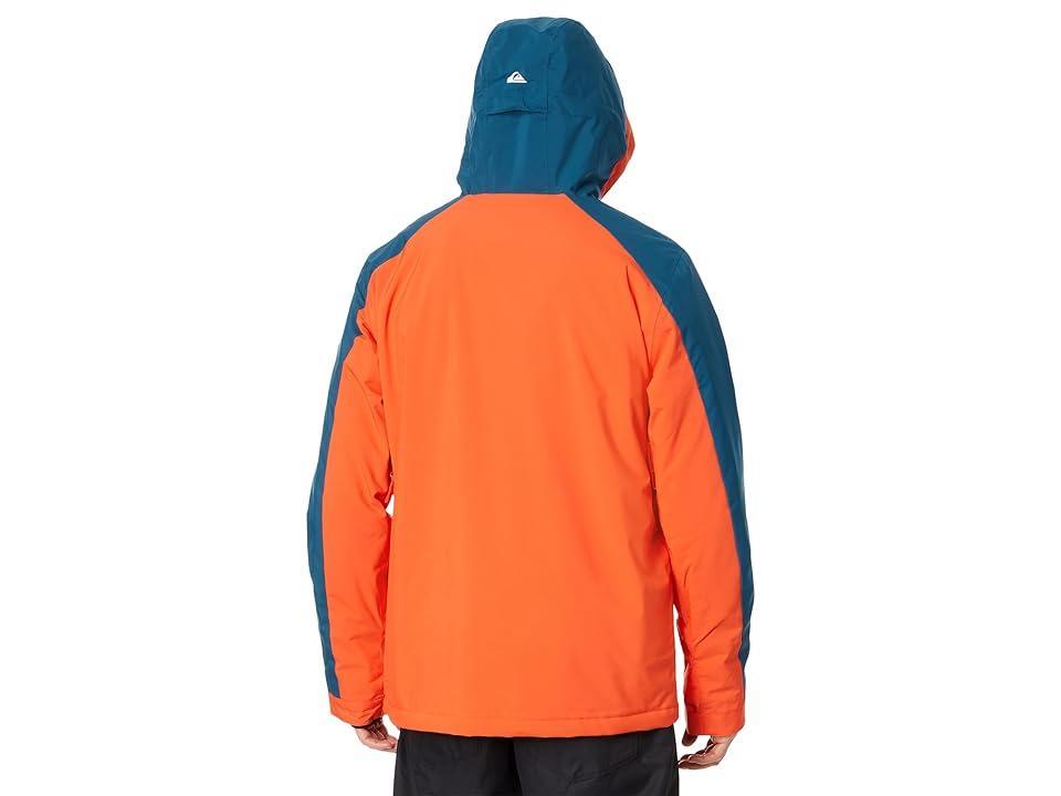 Quiksilver Snow Mission Block Jacket (Grenadine) Men's Clothing Product Image