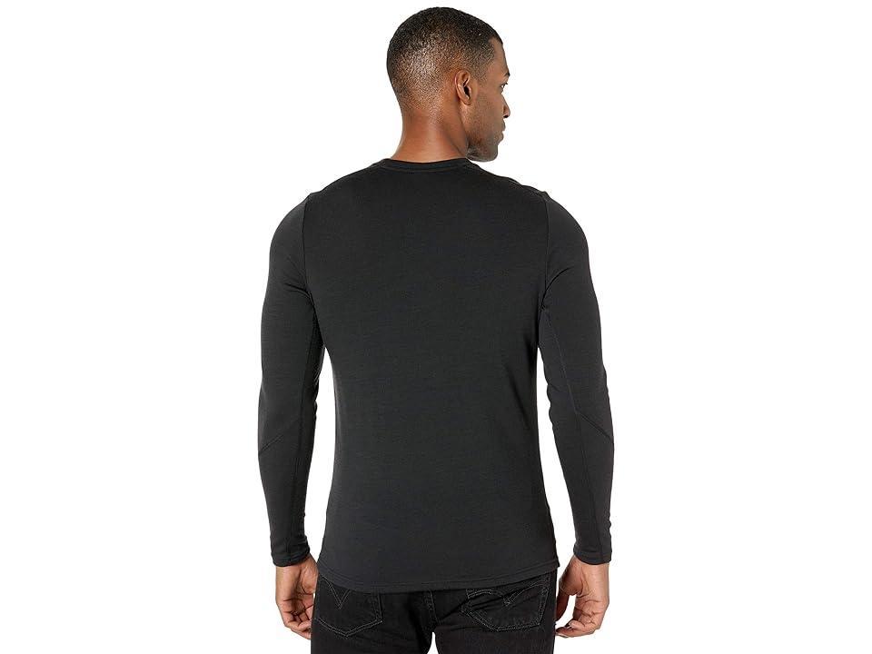 Helly Hansen Lifa Merino Midweight Crew (Black) Men's Clothing Product Image