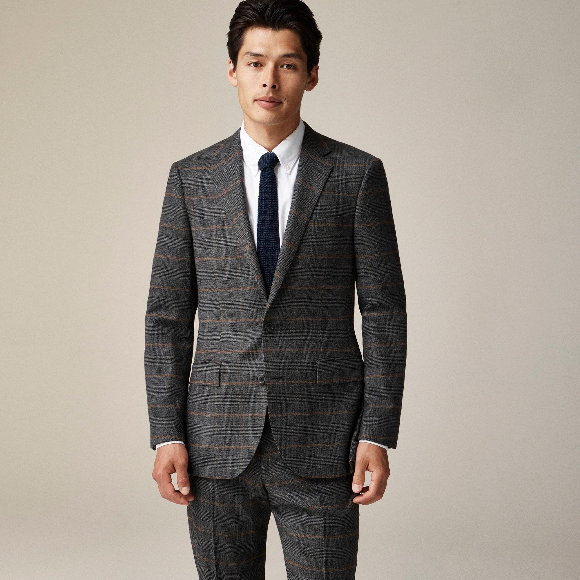 Ludlow Slim-fit suit jacket in Italian wool blend Product Image