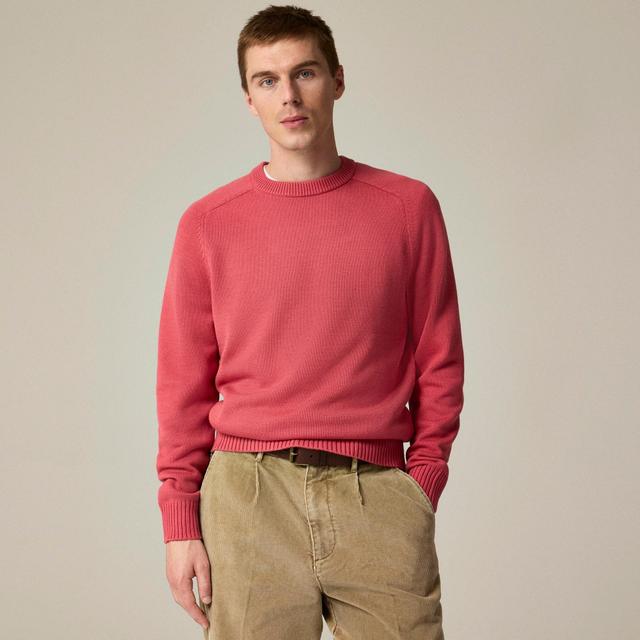 Heritage cotton crewneck sweater Product Image