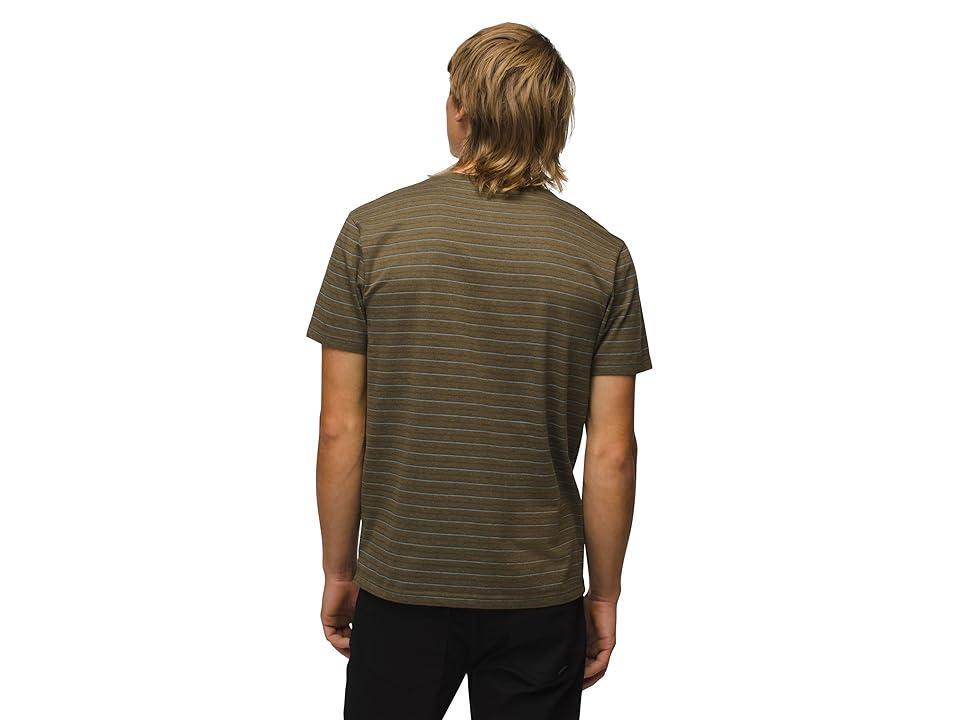 Prana prAna Crew T-Shirt (Cargo Stripe) Men's T Shirt Product Image