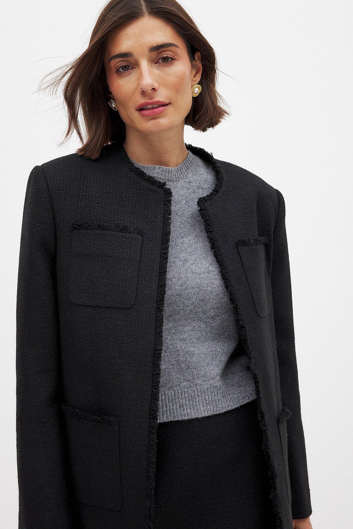 Oversized Tweed Jacket product image