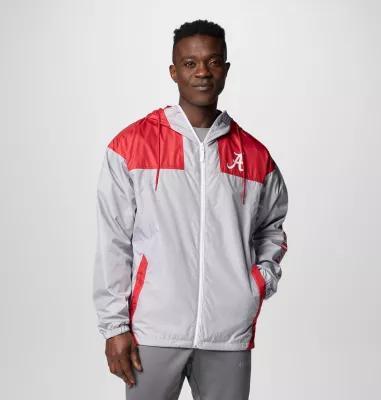 Columbia Men's Collegiate Flash Challenger II Windbreaker - Alabama- Product Image