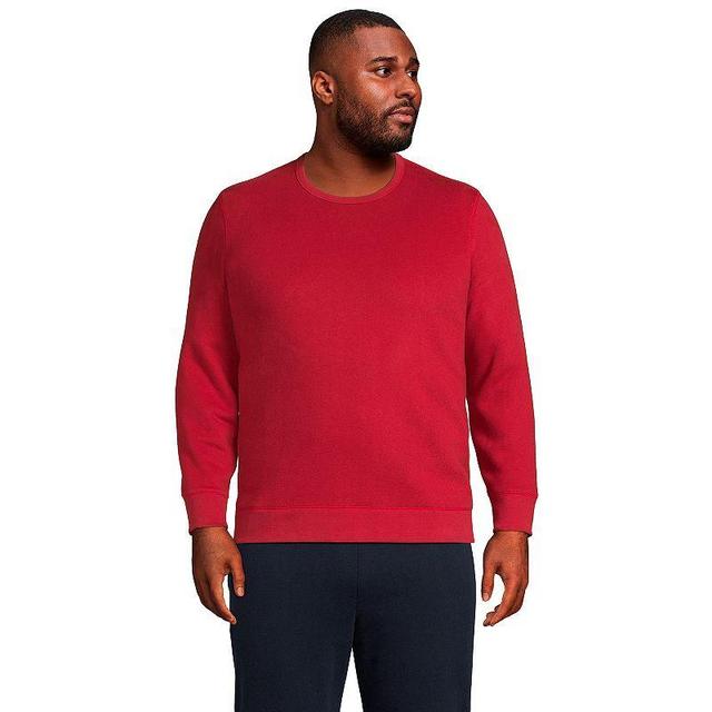 Big & Tall Lands End Serious Sweats Crewneck Sweatshirt, Mens Product Image