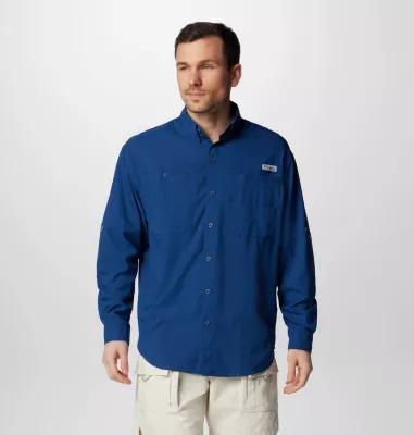 Columbia Sportswear Mens Tamiami II Shirt Carbon, X-Large - Mens Fishing Tops at Academy Sports Product Image