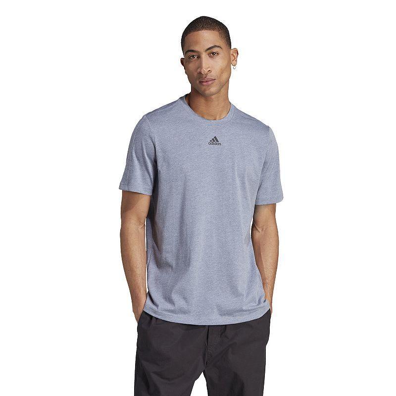 Mens adidas Short Sleeve Single Jersey Tee Product Image