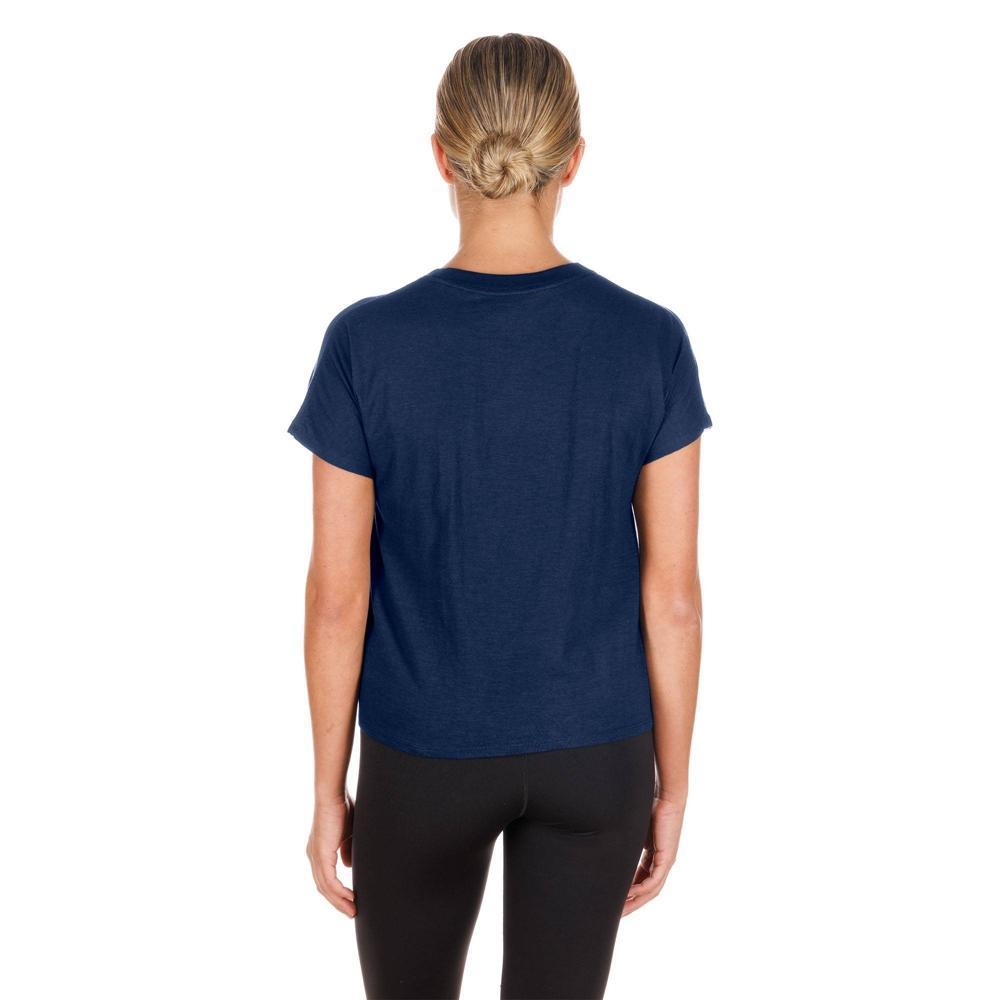 MLB Minnesota Twins Women's Front Knot T-Shirt - M Product Image